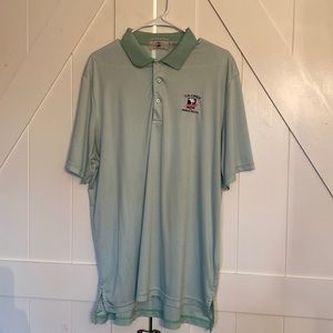 Pebble Beach Polo - XL - Green Stripes.